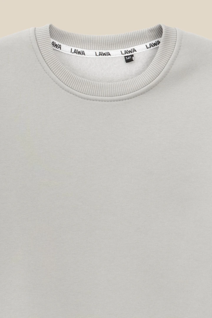 Світшот з принтом для хлопчика LAWA P-BB02306 122 см Світло-сірий  Фото №8