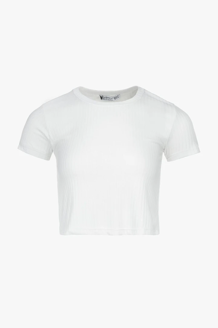 Топ однотонний жіночий  200284-2 L/XL Білий