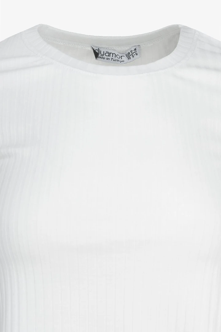 Топ однотонний жіночий  200284-2 L/XL Білий  Фото №0