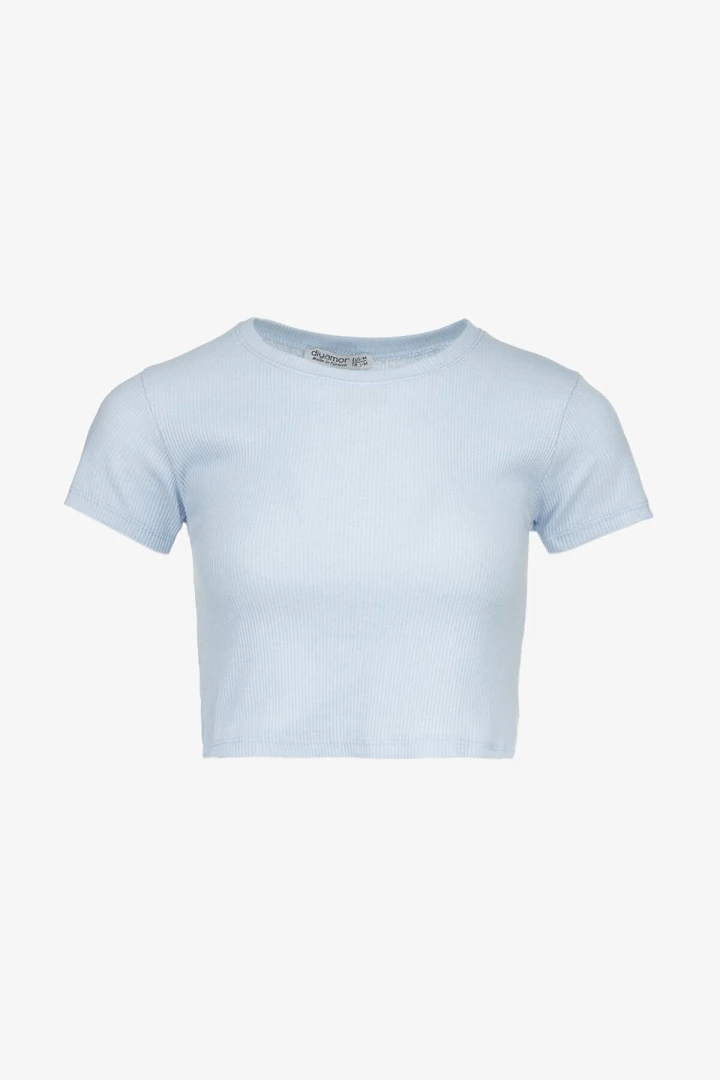 Топ однотонний жіночий  80677 L/XL Блакитний