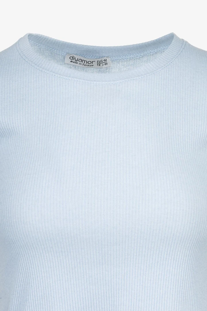 Топ однотонний жіночий  80677 L/XL Блакитний  Фото №0