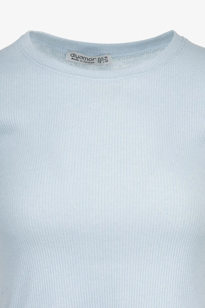 Топ однотонний жіночий  80677 L/XL Світло-блакитний  Фото №0