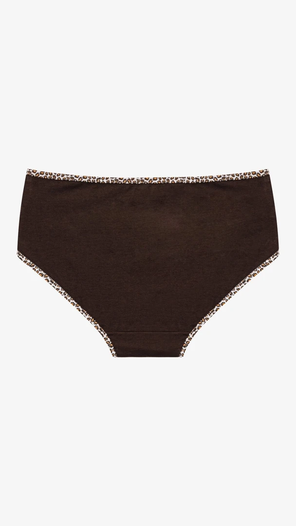 Трусы женские Nicoletta 125084 3XL Коричневый  Фото №1