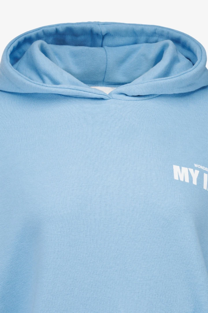 Худи с принтом женский On me Onme-02-OV 3XL Голубой (2000990760050D)  Фото №5