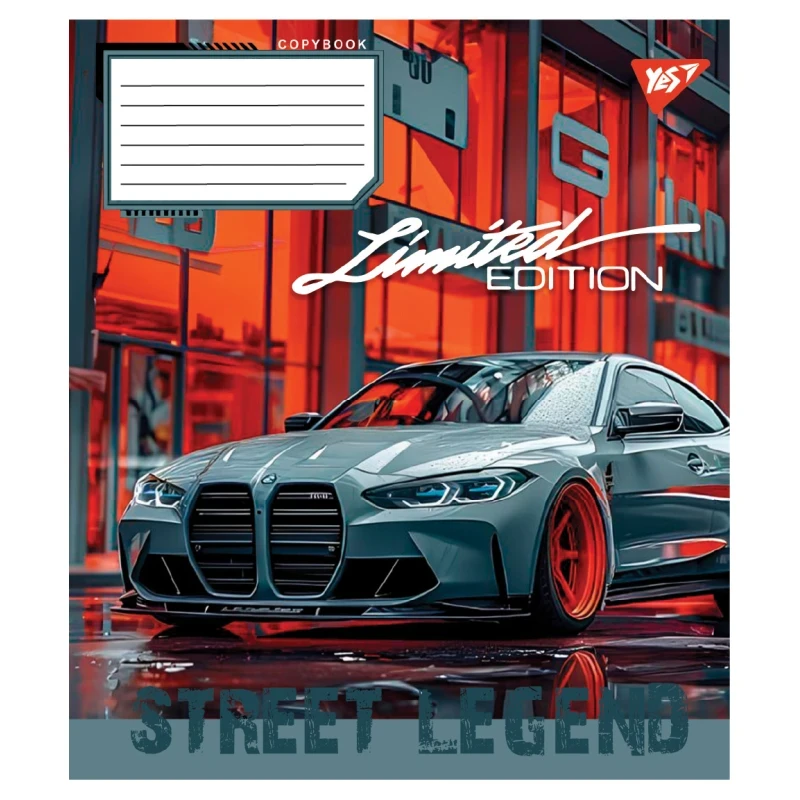 Зошит учнівський &quot;Street legend&quot; YES 767906 18 арк. Різнокольоровий