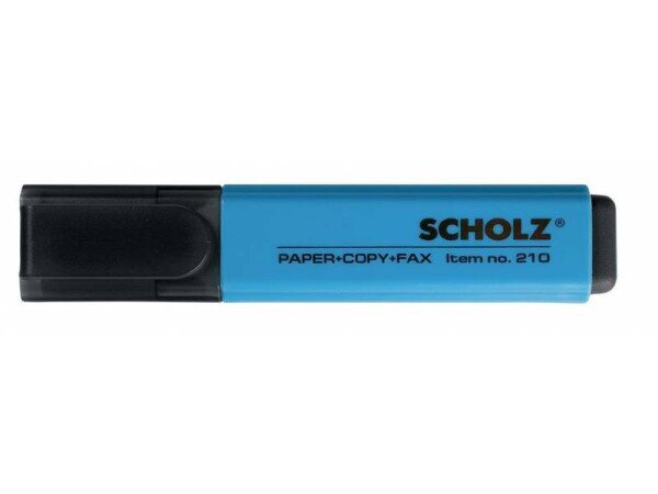 Купить Маркер текстовый SCHOLZ 210-04SCH Голубой Артикул: 8591662021059 Фото №1