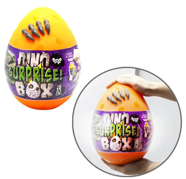 Купить Креативное творчество "Dino Surprise Box" DSB-01-01U Разноцветный Артикул: 4823102806570 Фото №2