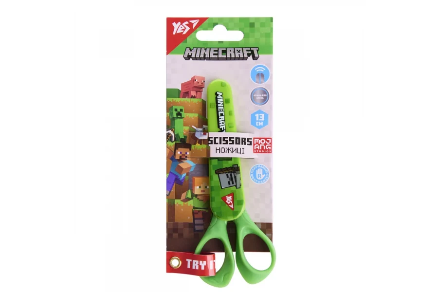 Купити Ножиці "Minecraft" YES 480463 Різнокольоровий Артикул: 5056574451644 Фото №1