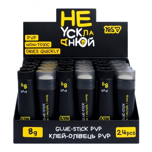 Купити Клей-олівець "Не ускладнюй!" YES 320308 Різнокольоровий Артикул: 5056574467140 Фото №2