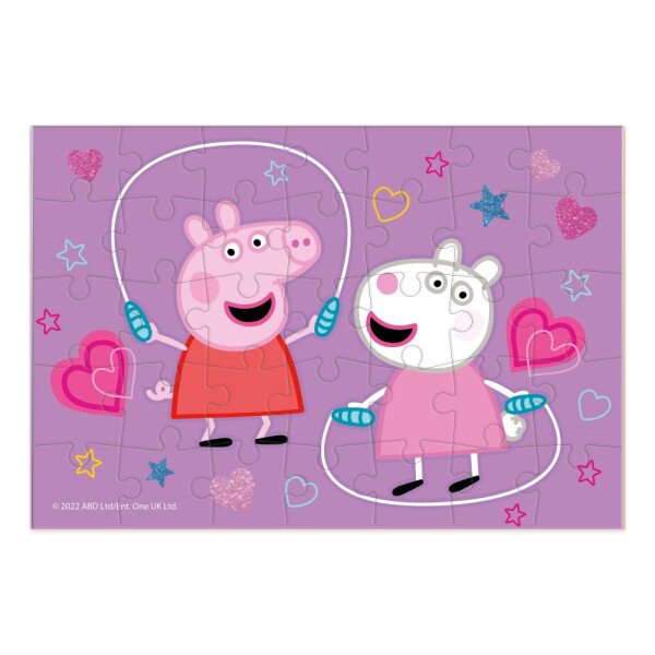 Купить Пазлы-мини "Peppa Pig" Dodo 200334 Разноцветный Артикул: 4823115904850 Фото №2