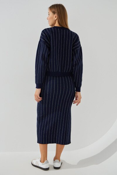 Купити Костюм жіночий Femme 10104 One Size Темно-синій (2000990184610D) Артикул: 2000990184610 Фото №6
