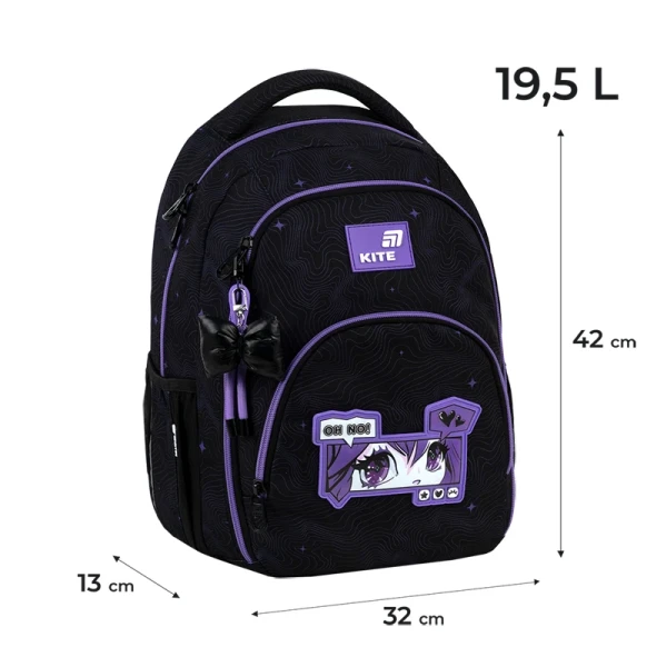 Купить Рюкзак школьный для девочки Kite K26-905M-1 Разноцветный Артикул: 4063276274670 Фото №2
