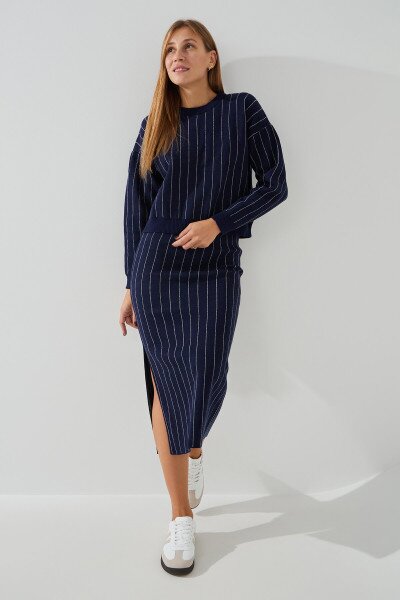 Купити Костюм жіночий Femme 10104 One Size Темно-синій (2000990184610D) Артикул: 2000990184610 Фото №5