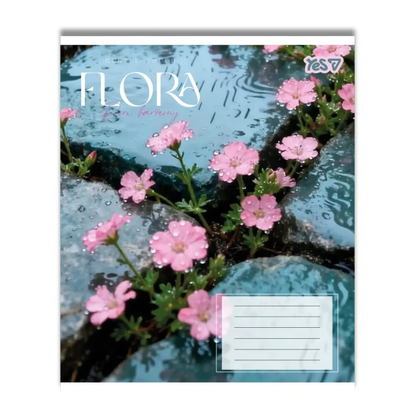 Купити Зошит учнівський "Flora" YES 768792 36 аркушів Різнокольоровий Артикул: 4823133109701 Фото №3