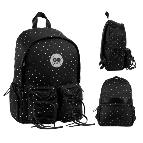 Купить Рюкзак школьный для девочки Education Teens GoPack GO26-130L-3 130 л Черный Артикул: 4063276266989 Фото №1