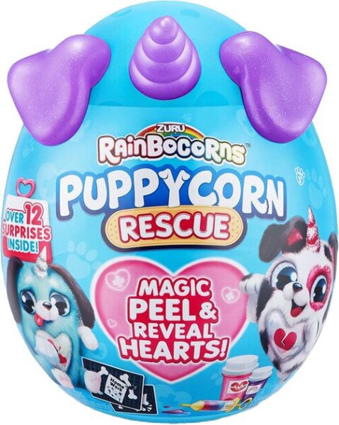 Купить М'яка іграшка-сюрприз Rainbocorn-E Puppycorn Rescue Zuru 9261E​ Артикул: 193052039590 Фото №1