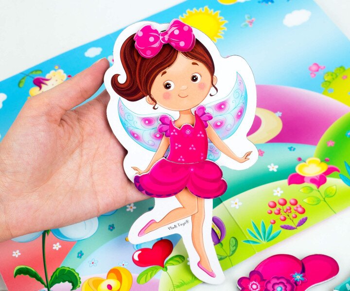 Купить Магнитная игра VLADI TOYS VT3204-28 Фея Артикул: 4820234760602 Фото №3