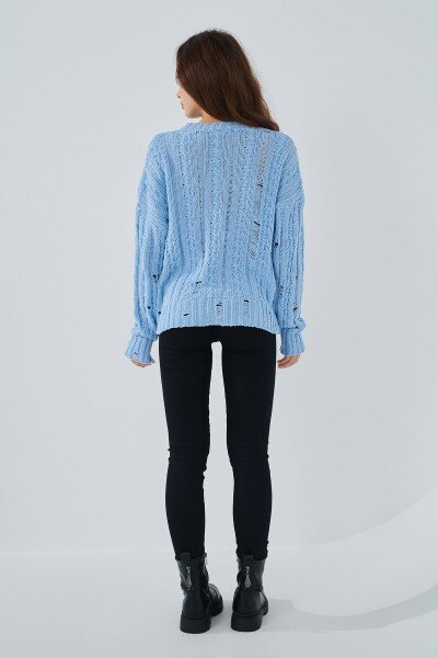 Купить Джинсы Slim Fit женские On me 2856 baza 32 Черный (2000989492214D) Артикул: 2000989492214 Фото №4