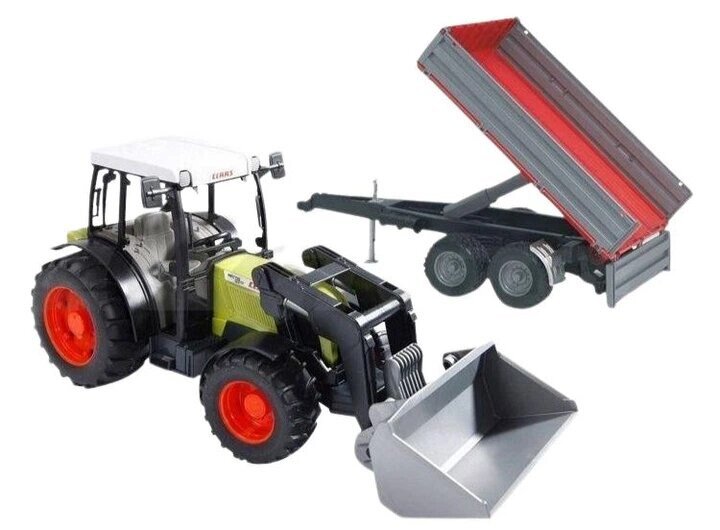 Купить Набір іграшковий Трактор Claas Nectis 267 F 2112 Різнокольоровий​ Артикул: 4001702021122 Фото №2