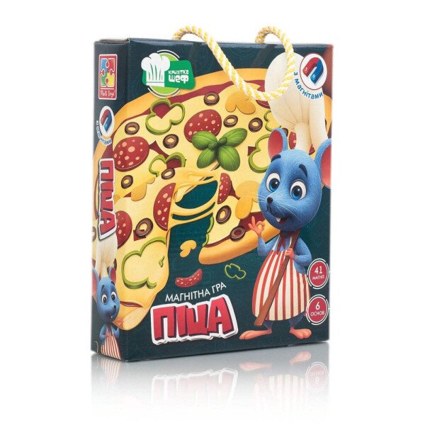 Купити Магнітна гра VLADI TOYS VT3004-02 Піца Артикул: 4820195053676 Фото №1