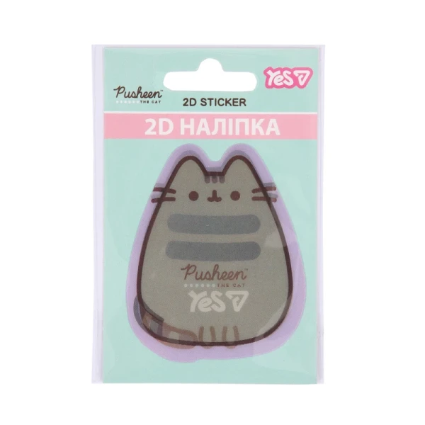 Купити Наліпка 2D "Pusheen" YES 708518 Різнокольоровий Артикул: 5056574461186 Фото №2