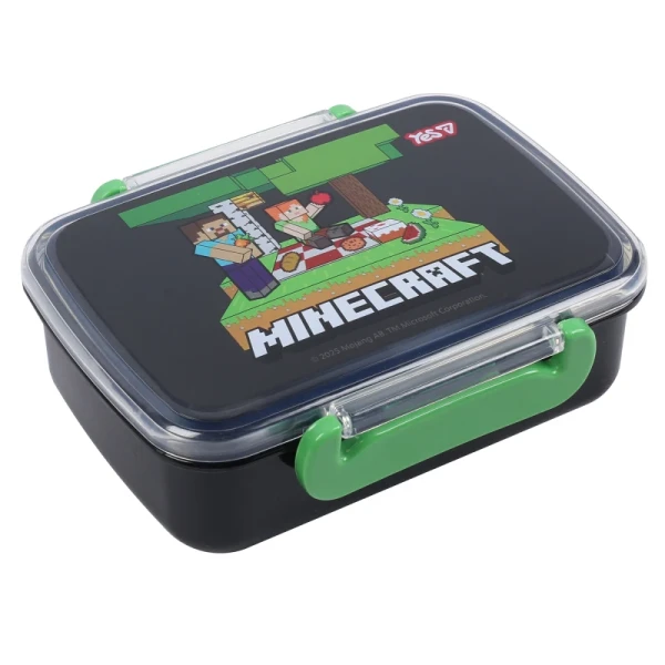 Купити Контейнер для їжі "Minecraft" YES 708590 Різнокольоровий Артикул: 5056574464552 Фото №1