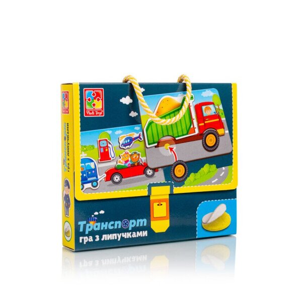 Купить Игра развивающая "Транспорт" Vladi Toys VT1302-28 (4820234762668) Артикул: 4820234762668 Фото №1