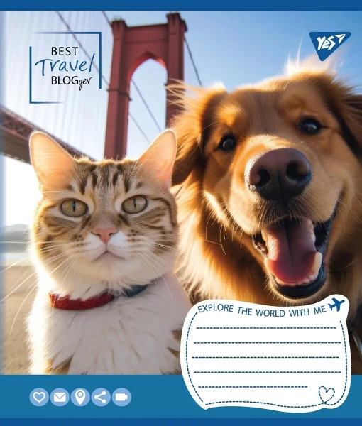 Тетрадь ученическая YES 766967 Разноцветная (4823092283955)(SC)  Фото №4