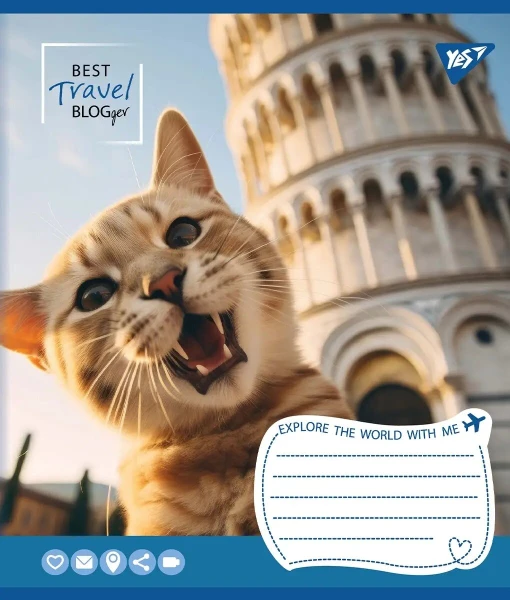 Тетрадь ученическая YES 766967 Разноцветная (4823092283955)(SC)  Фото №3