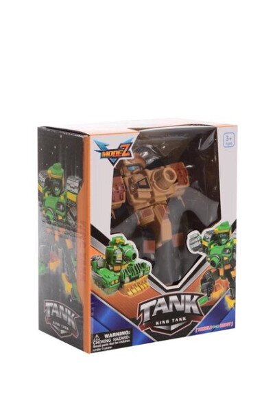 Купить Игрушка Робот-трансформер Танк DIY TOYS CJ-2290463 Коричневый Артикул: 2000990275998 Фото №1