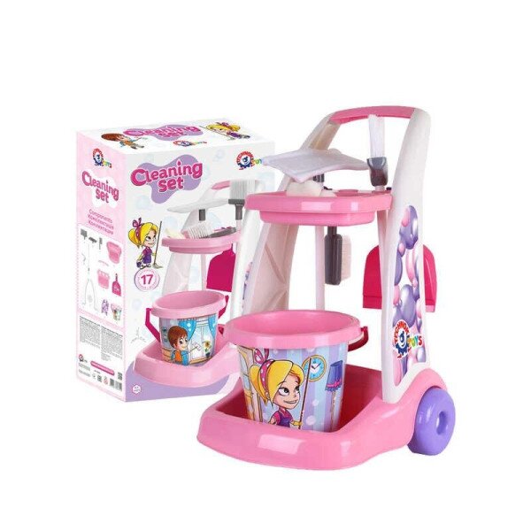 Купити Ігровий набір для прибирання Technok Toys 6429 Різнокольоровий Артикул: 4823037606429 Фото №1