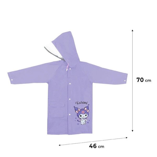 Купить Дождевик для девочки KITE HK24-2600S S Сиреневый (4063276188960A) Артикул: 4063276188960 Фото №2