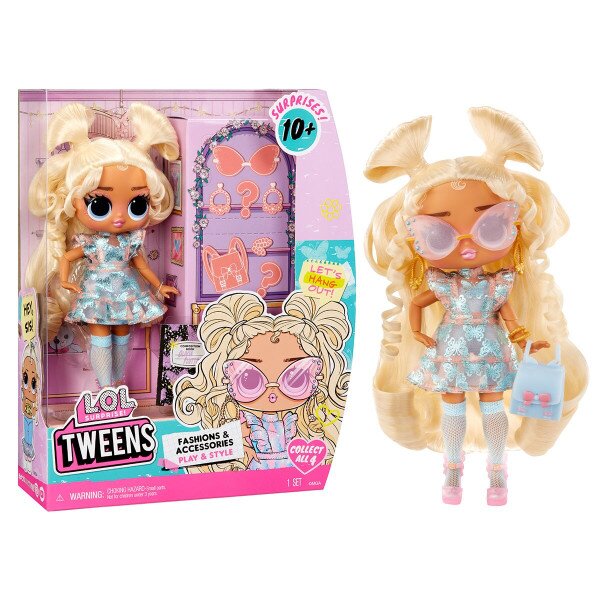 Купить Игровой набор с куклой L.O.L. SURPRISE! серии "Tweens Core" – ОЛИВИЯ ФЛАТТЕР 559412 Разноцветный Артикул: 6900007539012 Фото №1