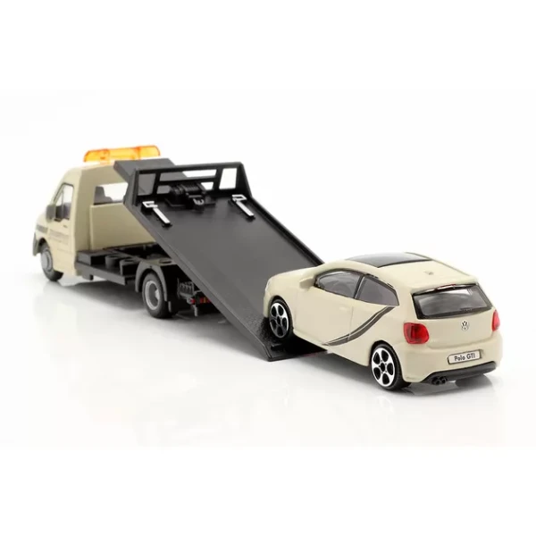 Купити Ігровий набір Автоперевізник з автомоделлю VW Polo GTI Mark 5 KIDDISVIT 18-31403 Різнокольоровий Артикул: 4893993314034 Фото №2