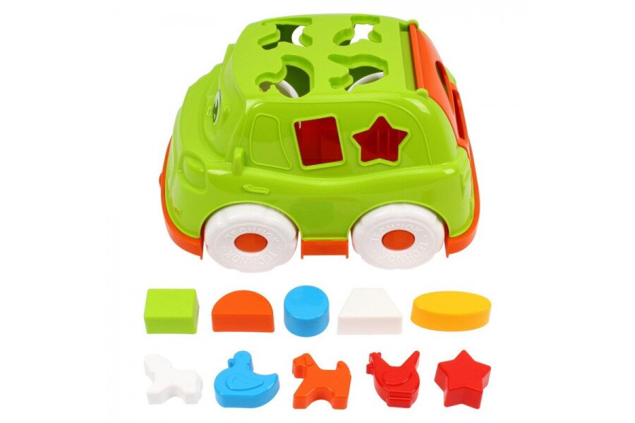 Купить Игрушка Автобус ТехноК 5903 Салатовый Артикул: 2000999547409 Фото №2