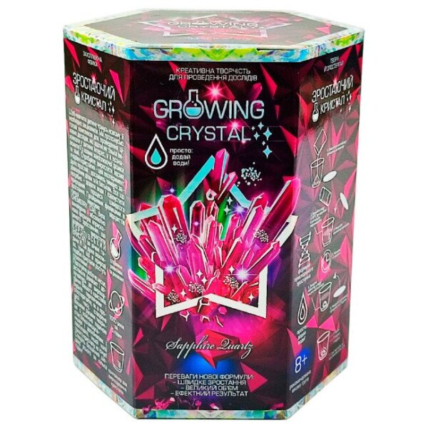 Купить Набор для проведения опытов "GROWING CRYSTAL" GRK-01-01U,02U,03U..08U Разноцветный Артикул: 2000720736010 Фото №1