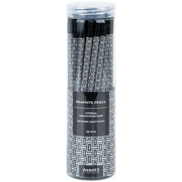 Купить Карандаш графитный Axent 9009/36-16-A/ 9009-HB Разноцветный Артикул: 4063276153609 Фото №2