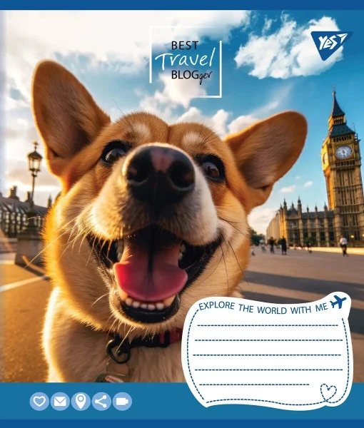 Тетрадь ученическая YES 766967 Разноцветная (4823092283955)(SC)  Фото №1
