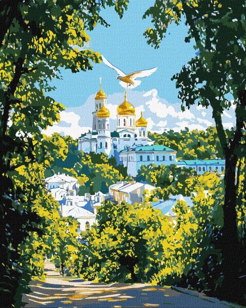 Купить Набор для росписи "Собор духовности" Ideyka KHO6486 Разноцветный Артикул: 4823104395034 Фото №1