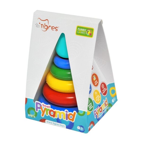 Купить Игрушка развивающая "Пирамидка" Tigres 39816 (4820159398164) Артикул: 4820159398164 Фото №1