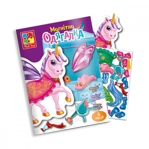 Купити Магнітна гра VLADI TOYS VT3204-27 Єдиноріг Артикул: 4820234760619 Фото №1