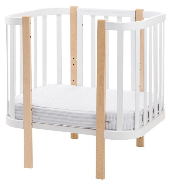 Купить Матрас Babyroom Oval OKPK-80 11 см кокос, поролон, кокос 625558 Белый (2000989552505) Артикул: 2000989552505 Фото №1