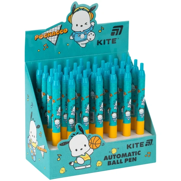 Купити Ручка кулькова автомат Pochacco Kite PC26-039 Синій Артикул: 4063276349217 Фото №2