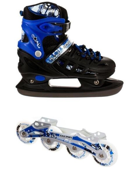 Купить Ролики-коньки Scale Sport 29-33 Черно-синий (2000903106067) Артикул: 2000903106067 Фото №2