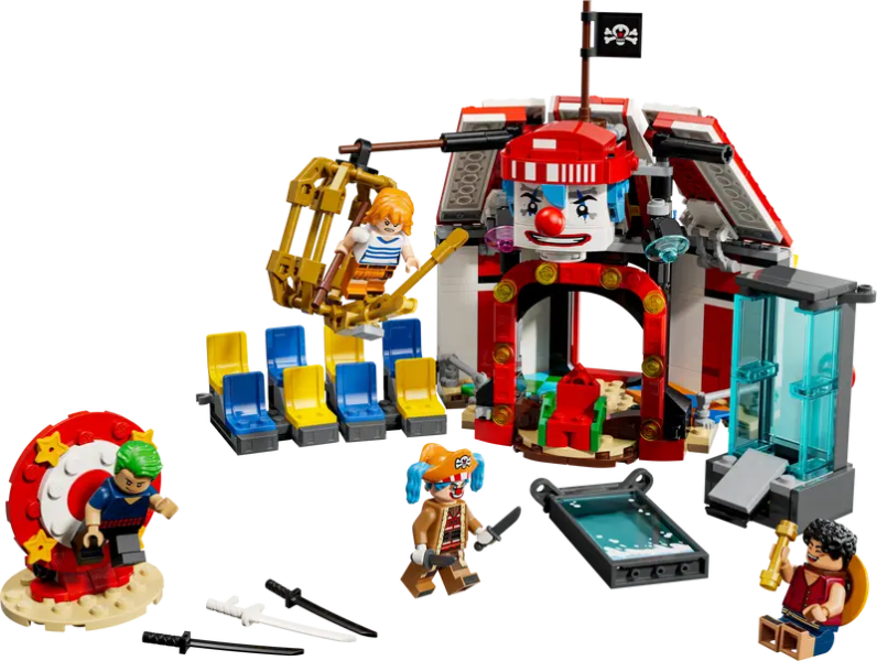 Купити Конструктор LEGO Цирковий намет клоуна Баґґі 75637 573 ел. Різнокольоровий Артикул: 5702017818009 Фото №1