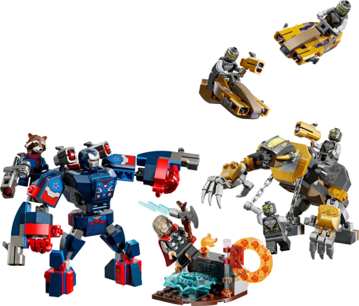 Купить Конструктор LEGO Мстители: Завершение Тор против Читаури 76322 373 эл. Разноцветный Артикул: 5702017817941 Фото №1