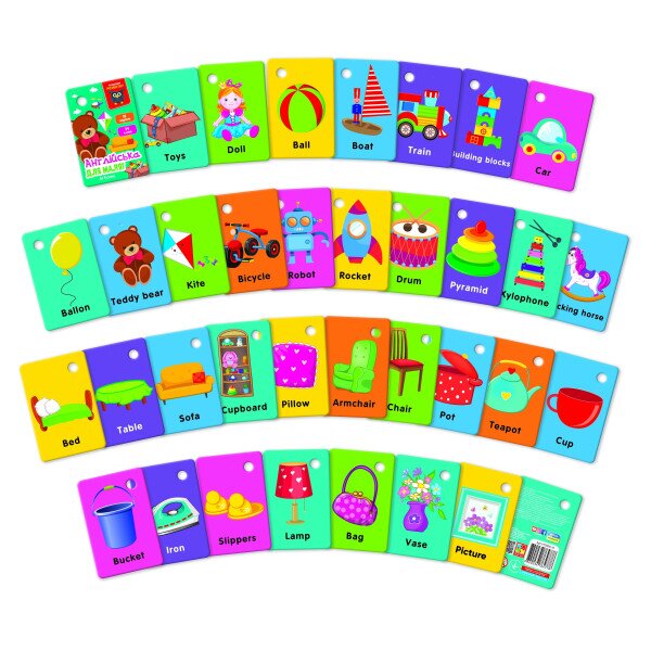 Купити Гра розвиваюча Англійська "Вдома" Vladi Toys VT5000-18 (4820234764778) Артикул: 4820234764778 Фото №2