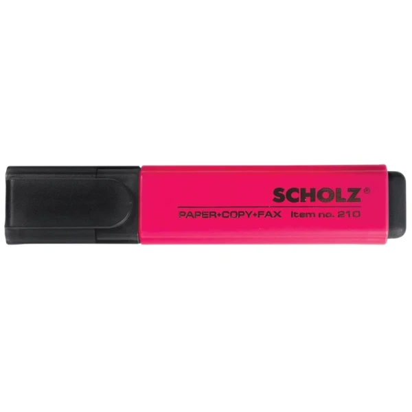 Купити Маркер текстовий SCHOLZ 210-04SCH Малиновий Артикул: 8591662021097 Фото №1