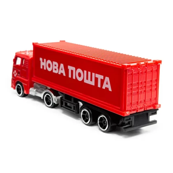 Купити Модель Фура "НОВА ПОШТА" KIDDISVIT 250416CG Різнокольоровий Артикул: 6929552504160 Фото №3