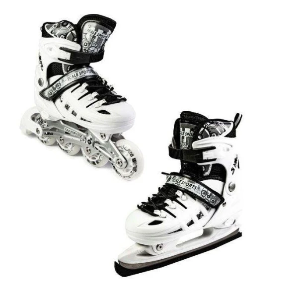 Купити Ролики-ковзани Scale Sport 29-33 Білий (2000990311474) Артикул: 2000990311474 Фото №10
